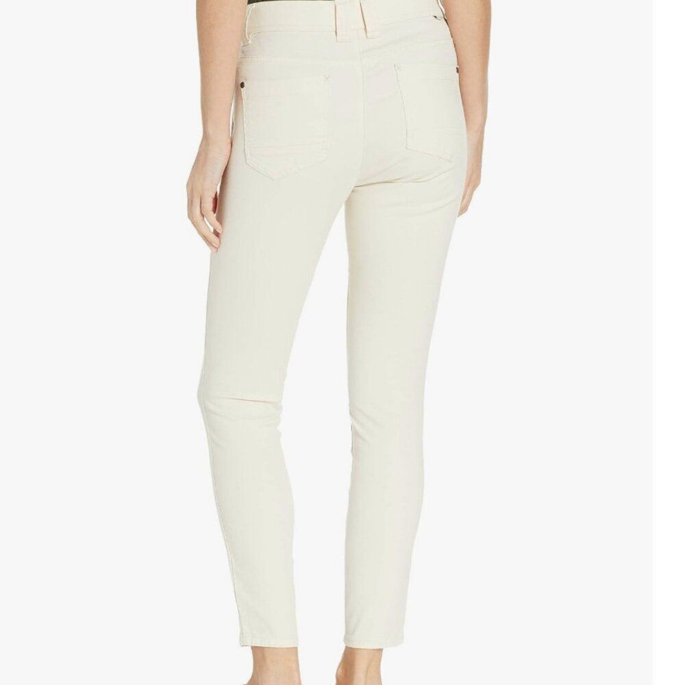 Toad&Co Women's Earthworks Ankle Skinny Pants Cream (Salt) Colored Size 10 - Picture 3 of 10